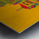 Ro-bits and bots Metal print