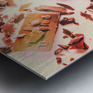 Chocllision Metal print