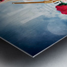 Heavenly angel of love with flower arrow Metal print