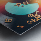 Sound dynamics  Metal print