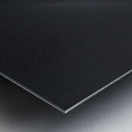 The typist. The key strokes. The pressing details Metal print