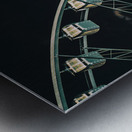 Parading circular Metal print