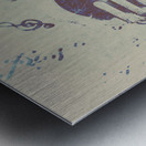 Vocal harmony Metal print