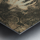 Travelling the old world Metal print