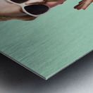 Pinup shouting out loud Metal print