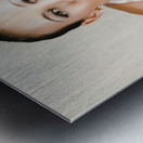 Cook Preparing Basic Meal With RAW Ingredients Metal print