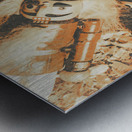 Old nutcracker infantry  Metal print