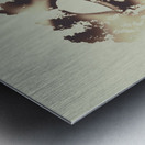 Connection to all that is Metal print