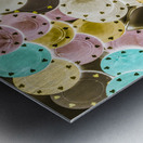 Neon decadence  Metal print