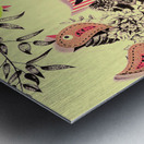 Button bird aviary Metal print