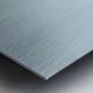 Beautiful pinup woman listening to old gramophone Metal print