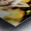 Nightclub dance floor pinup Metal print