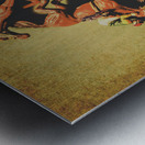 Around the racetrack Metal print