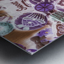 Around the racetrack Metal print