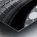 Make Tyre Tracks Metal print