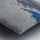 Where distant waves break Metal print