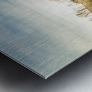 Rural road to Australian mountains Metal print