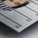 Learner Police Profile Metal print