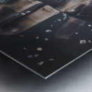 Breaking the illusion Metal print