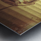 Early settler oil lamp Metal print