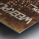 The all week coffee break Metal print