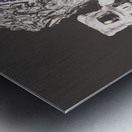 A break intel-lie-vision programming Metal print