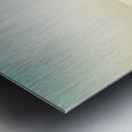 Winter road wonderland Metal print