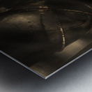 Smokey whiskey cellar Metal print