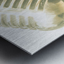 Mic Drop Metal print