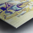 Chaotic karts Metal print