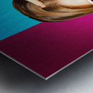 Nail polish pin-up girls Metal print