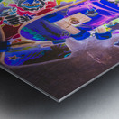 Skating stars Metal print