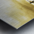 Vintage Surfing Scene Metal print