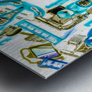 Motorised bedlam Metal print