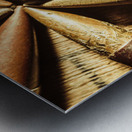 Point of impact Metal print