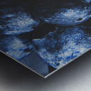 Blueberry batch Metal print