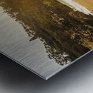 Golden seascape Metal print