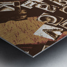 A narrative Metal print