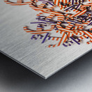 Anchor heart Metal print