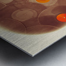 Background music Metal print