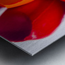 Glossy beauty products Metal print