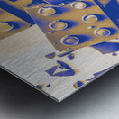 Choc blocked Metal print