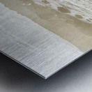 Seas of the wild west coast of Tasmania Metal print