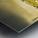 Colourful Australian cattle station Metal print