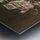 Vintage Robotronics Metal print