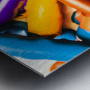 Deconstructing the colour wheel Metal print