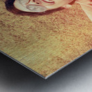 Happy man laughing while enjoying summer holidays Metal print