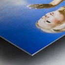 Cloud Creation With A Puff Of Magic Metal print