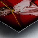 Scary halloween lollipop ghosts Metal print