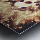 1960s pinup bombshell Metal print